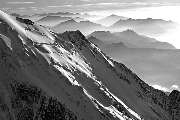 droga na Mont Blanc